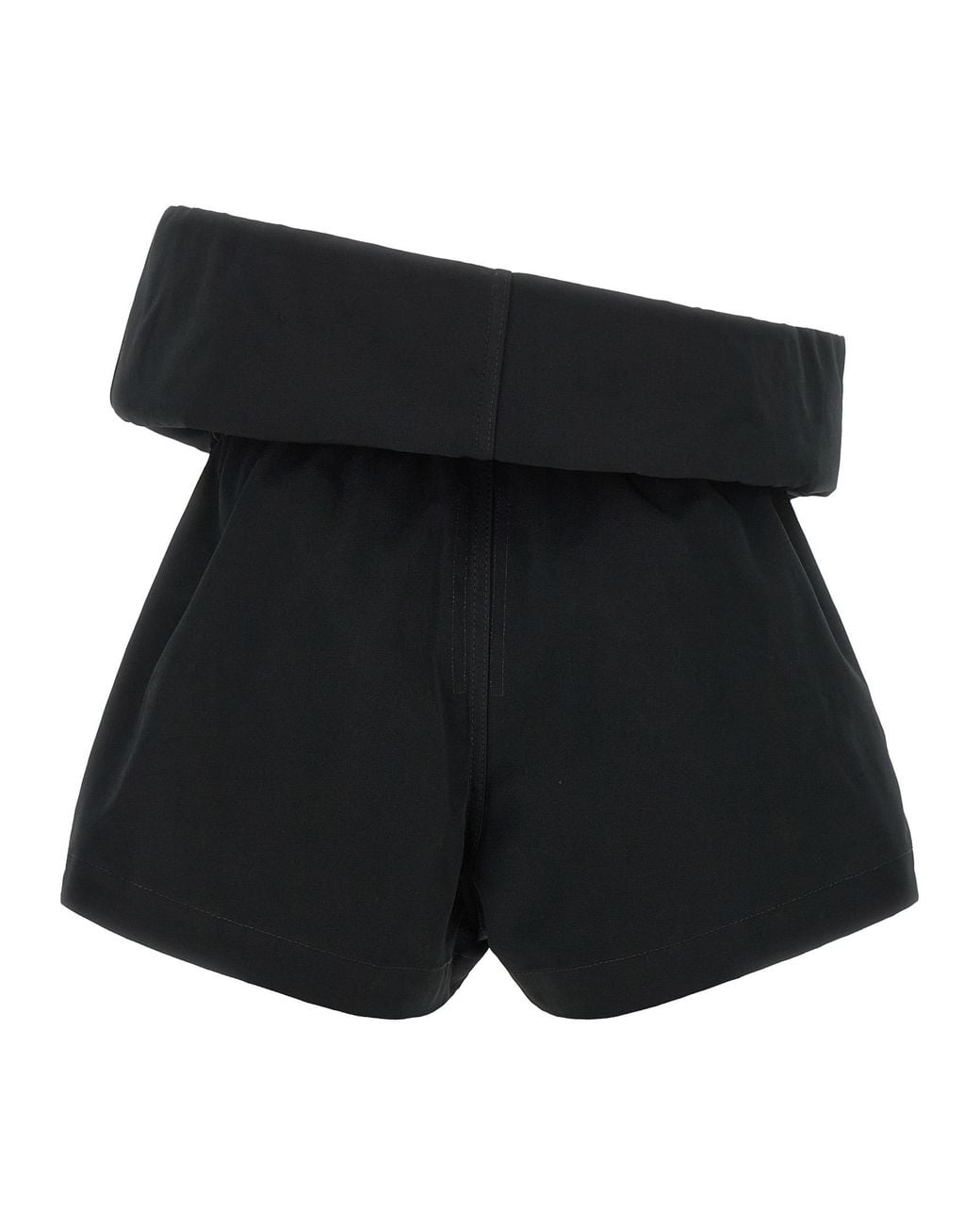 Rick Owens Black 'Crater' Shorts