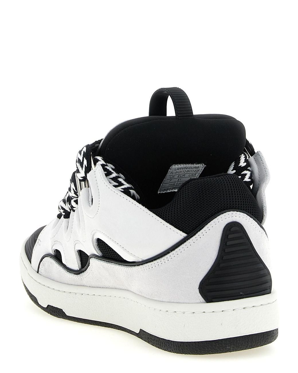 Lanvin White 'curb' Sneakers for men