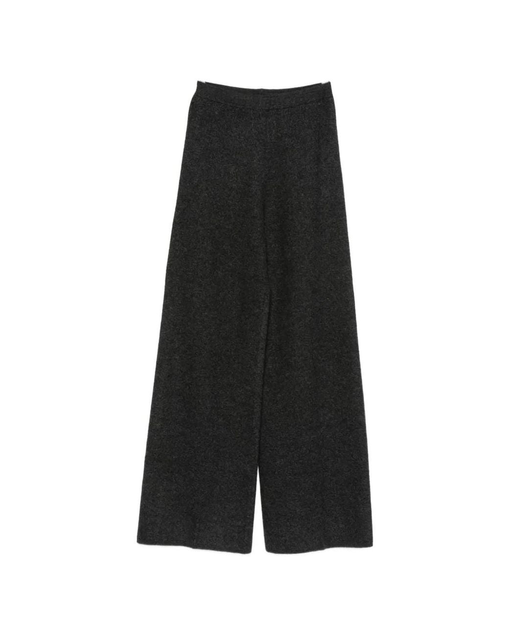 Semicouture Black Grace Wool Trousers