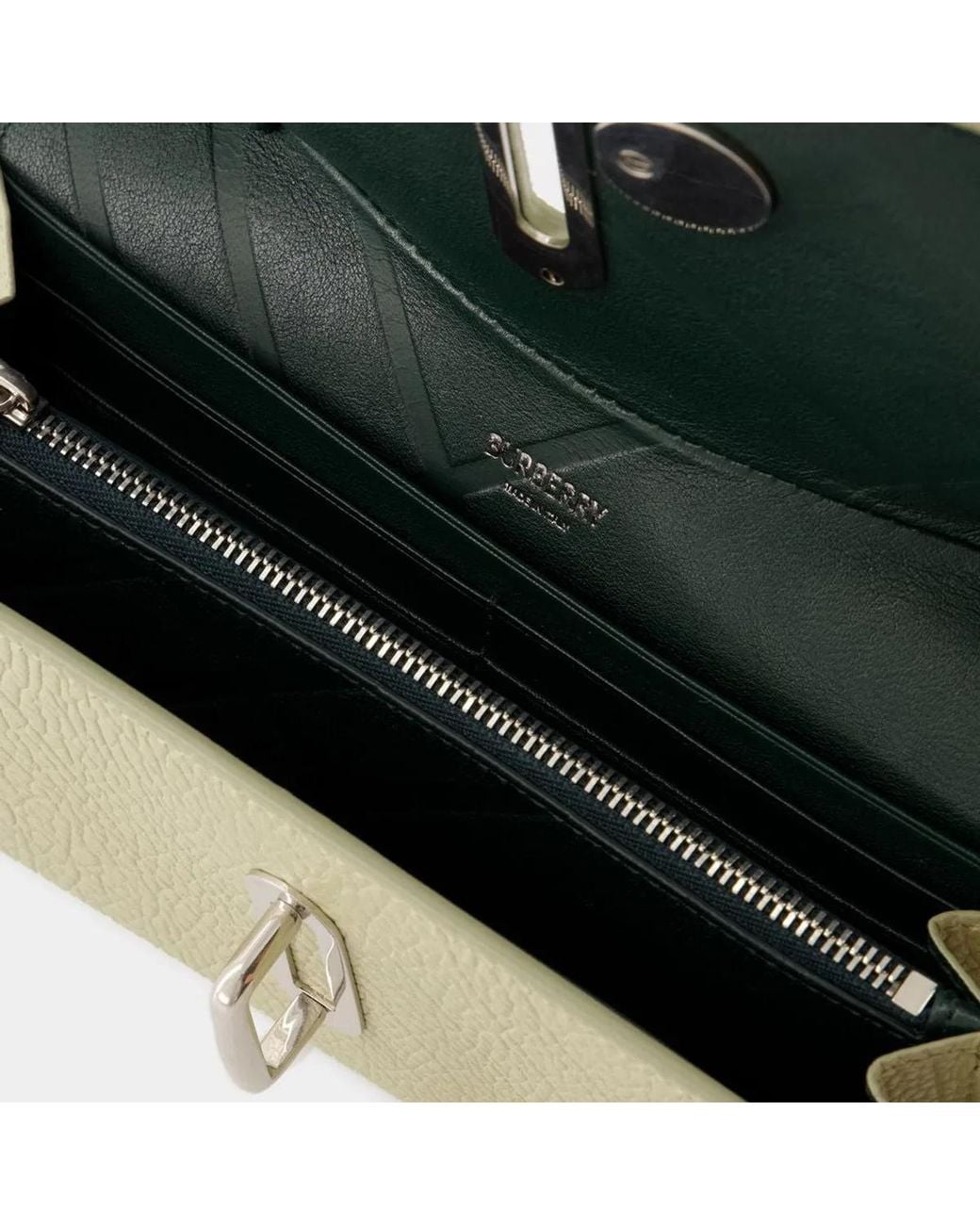 Burberry Green Rocking Horse Wallet On Chain
