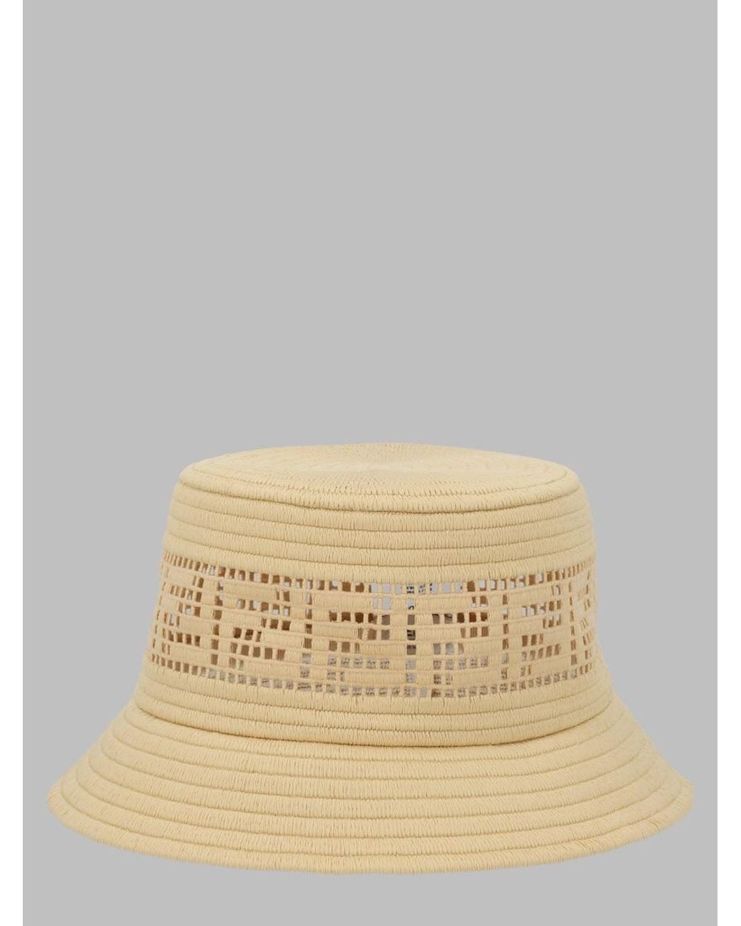 Fendi Natural Cappello Bucket