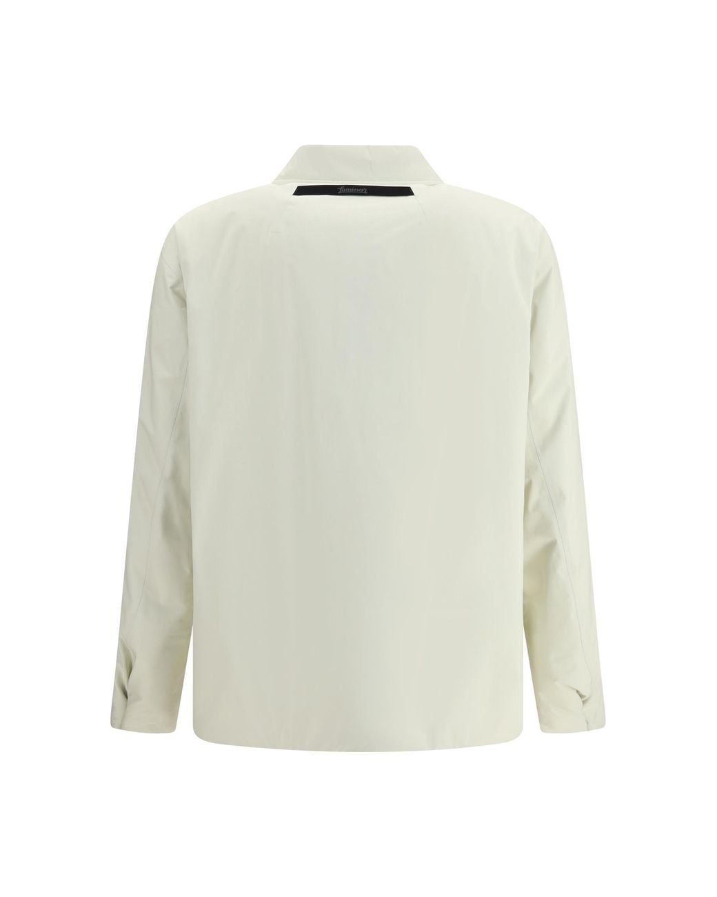 Laminar White Padded Jacket Nylon for men