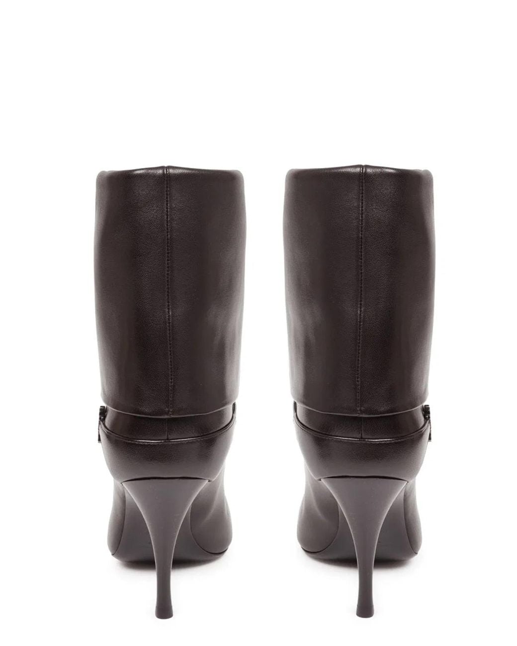Saint Laurent Black Ankle Boot Niki Leather