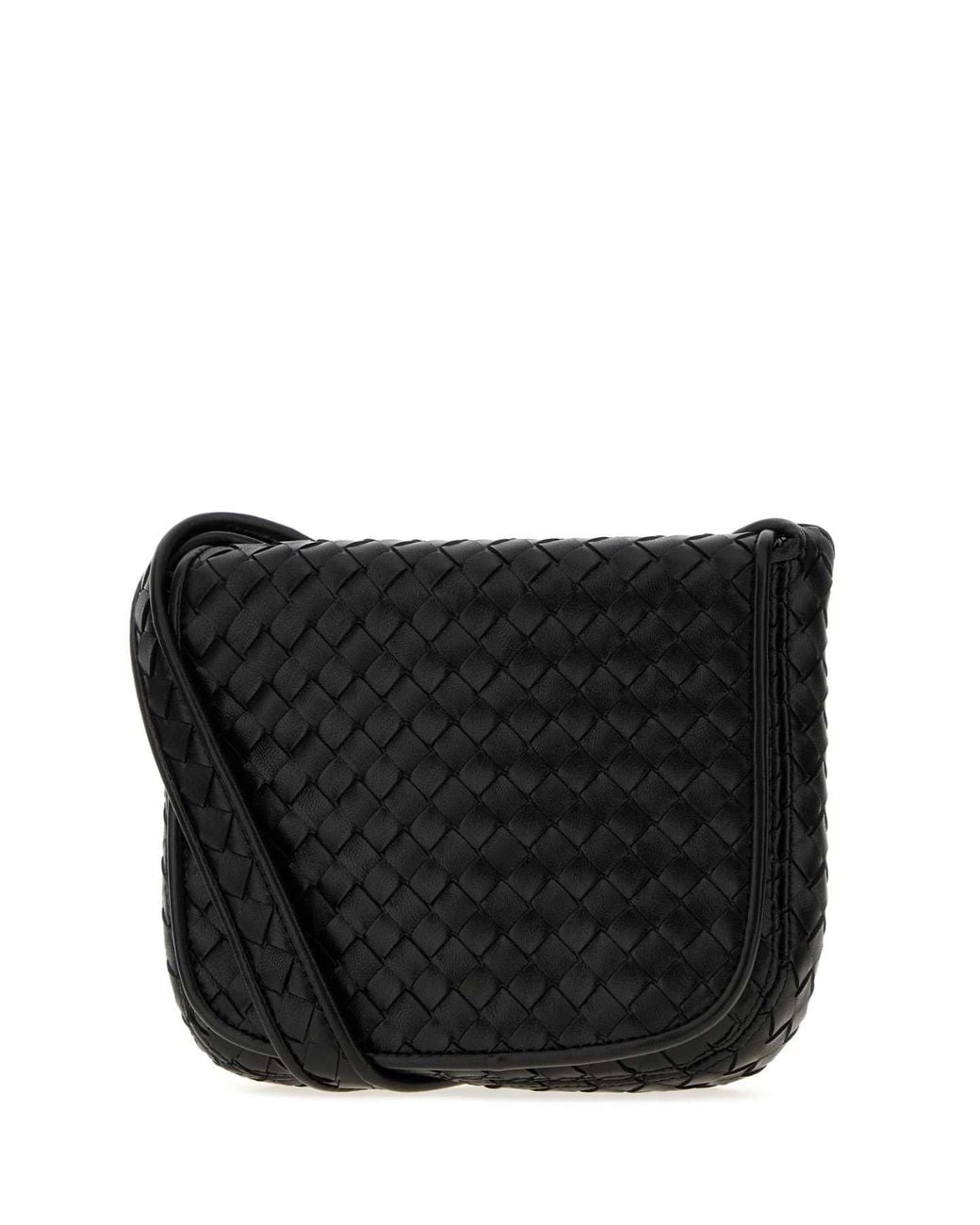 Bottega Veneta Black Veneto Small Postina for men