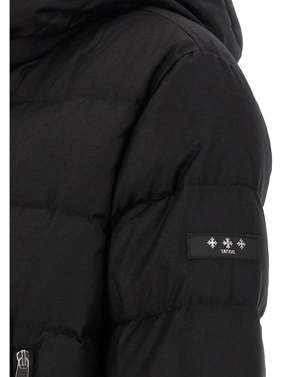 Tatras Black 'Domiziano' Down Jacket for men