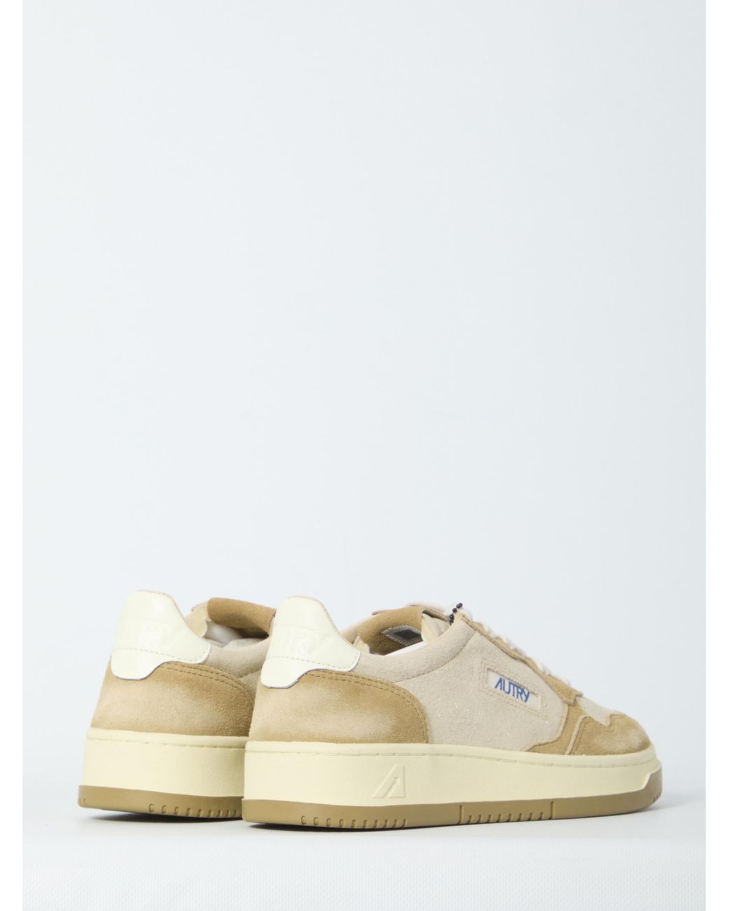 Autry White Medalist Low Sneakers