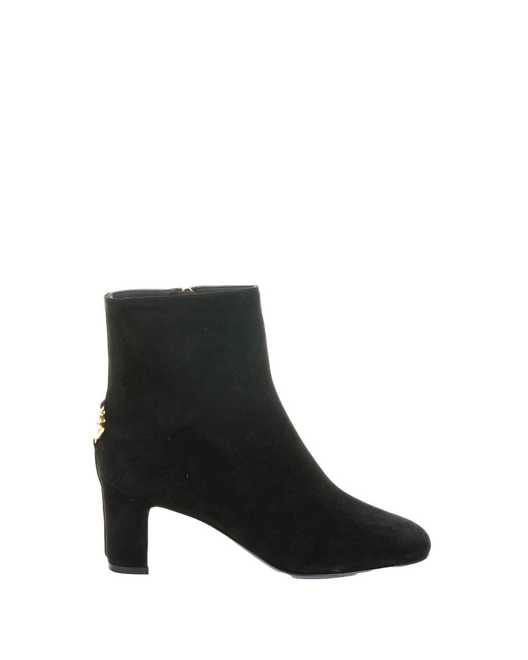 Dolce & Gabbana Black Dolce & Gabbana Suede Ankle Boot
