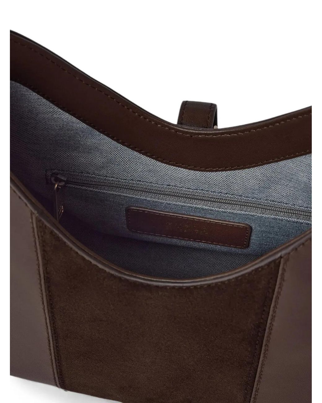 Furla Black Goccia S Hobo – Leather Shoulder Bag