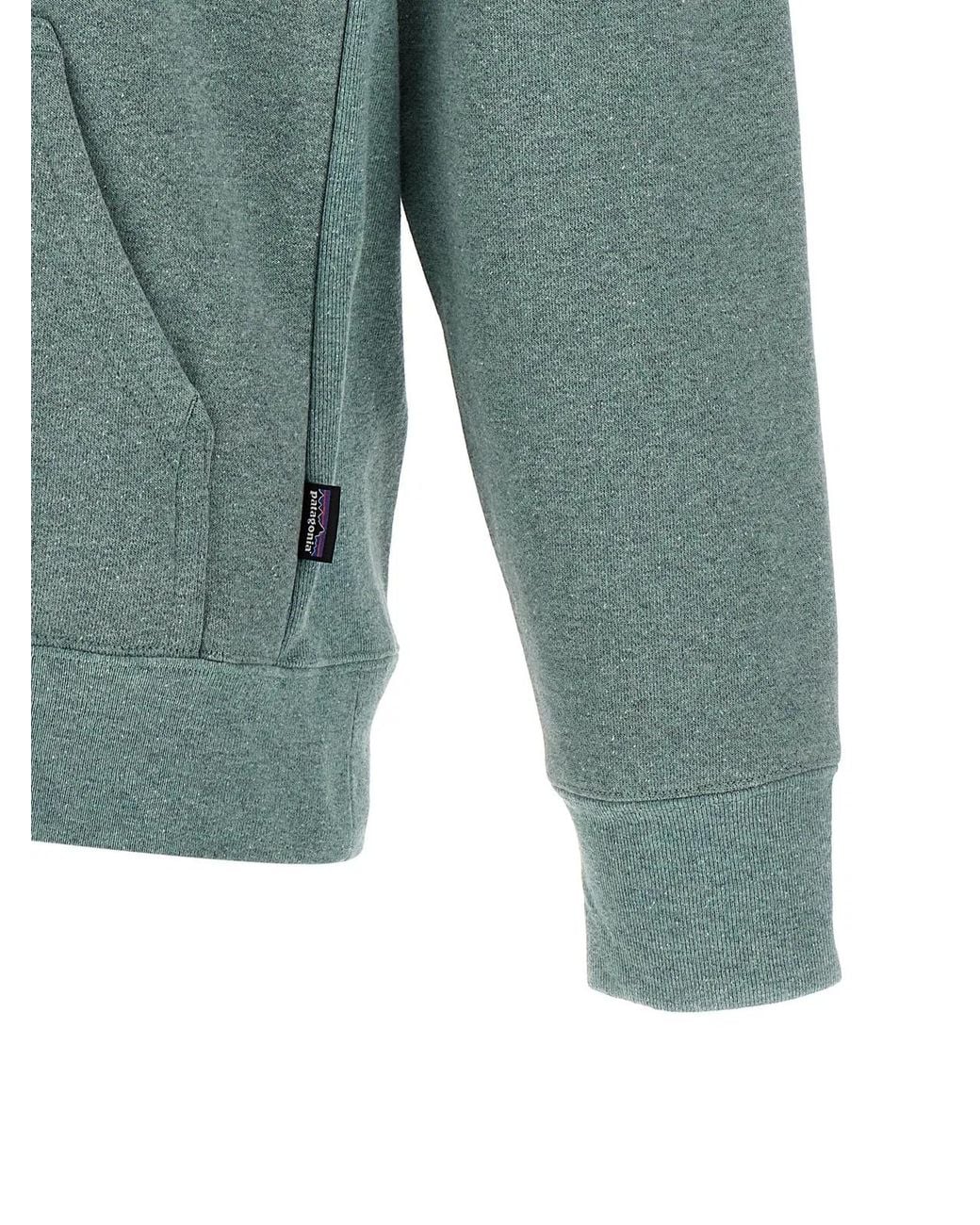 Patagonia Green 'Boardshort Logo Uprisal' Hoodie for men