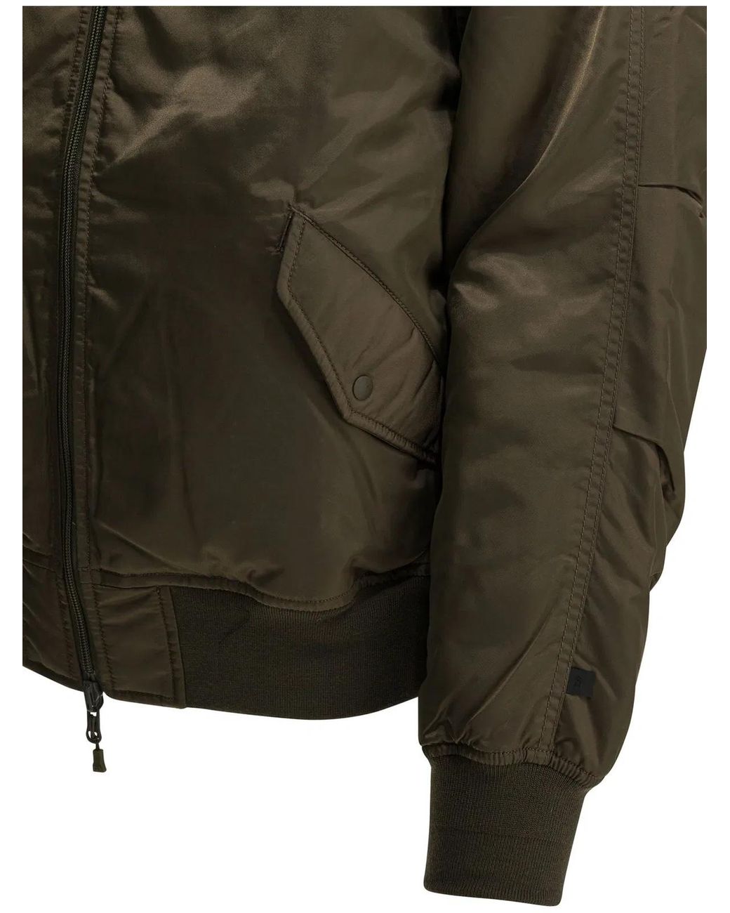 DAIWA PIER 39 Green Nylon Padded Jacket for men
