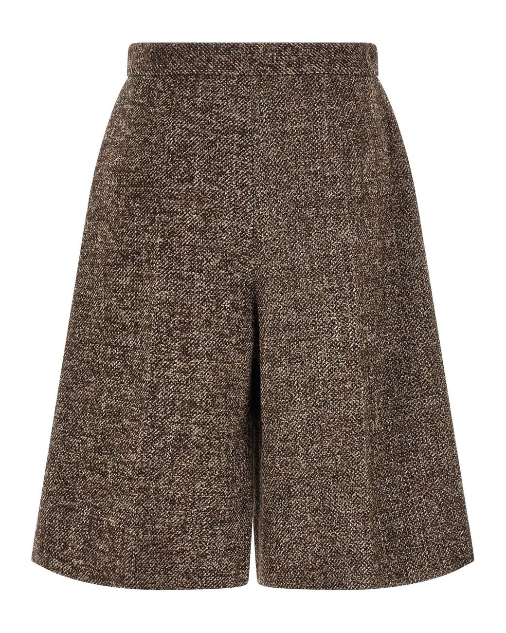 Agnona Gray 'Amanda' Bermuda Shorts