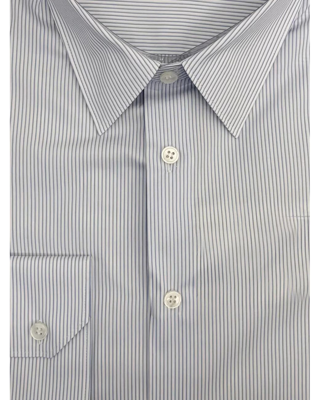 Saint Laurent Gray Cotton Shirt for men