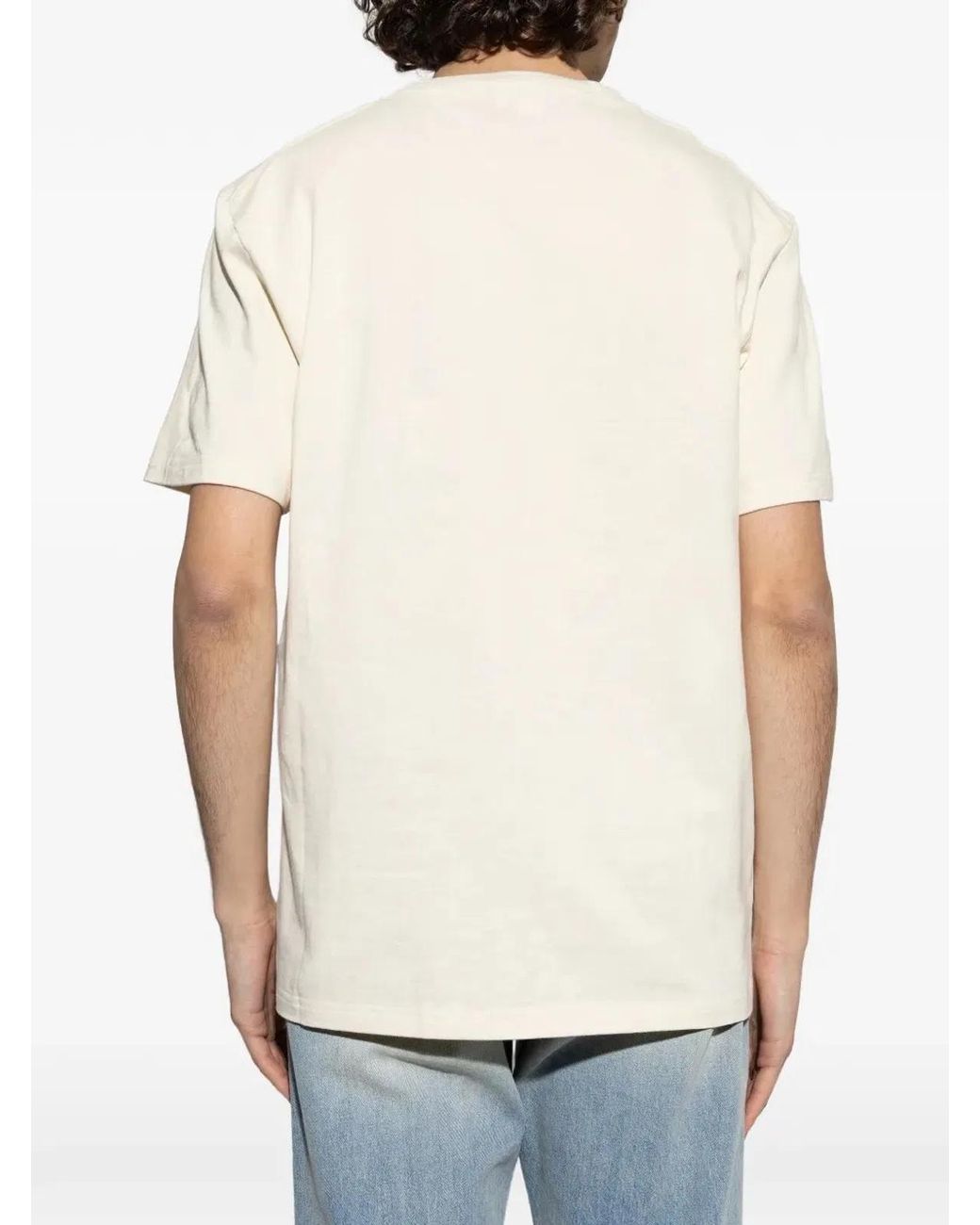 McQueen White T-Shirt Mcqueen Flock for men
