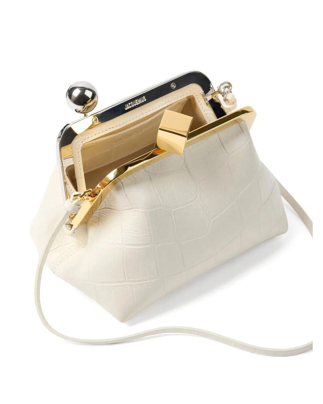 Jacquemus White Pochette Le Berlingot
