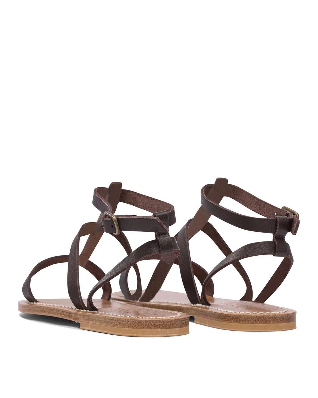 K. Jacques Brown Sandals