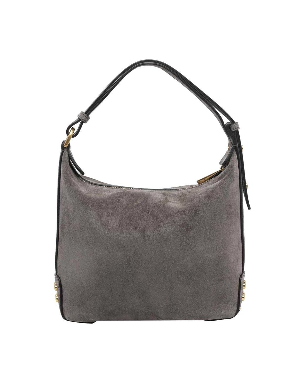 Tod's Gray Mini Metal Dots Handbag