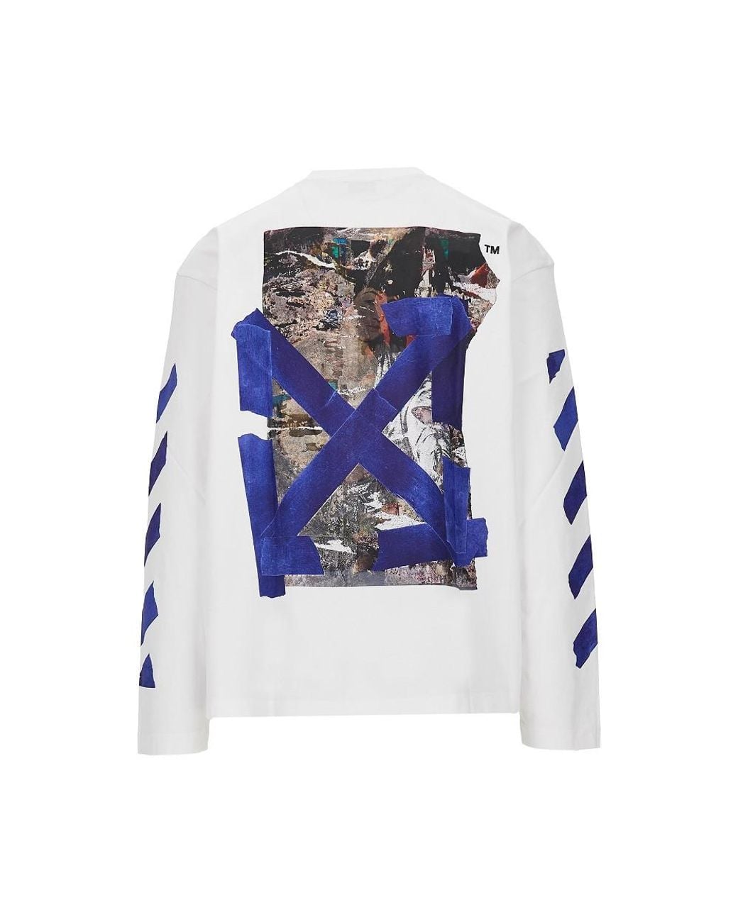 Off-White c/o Virgil Abloh White Bacco Arrow Skate Cotton T-Shirt for men