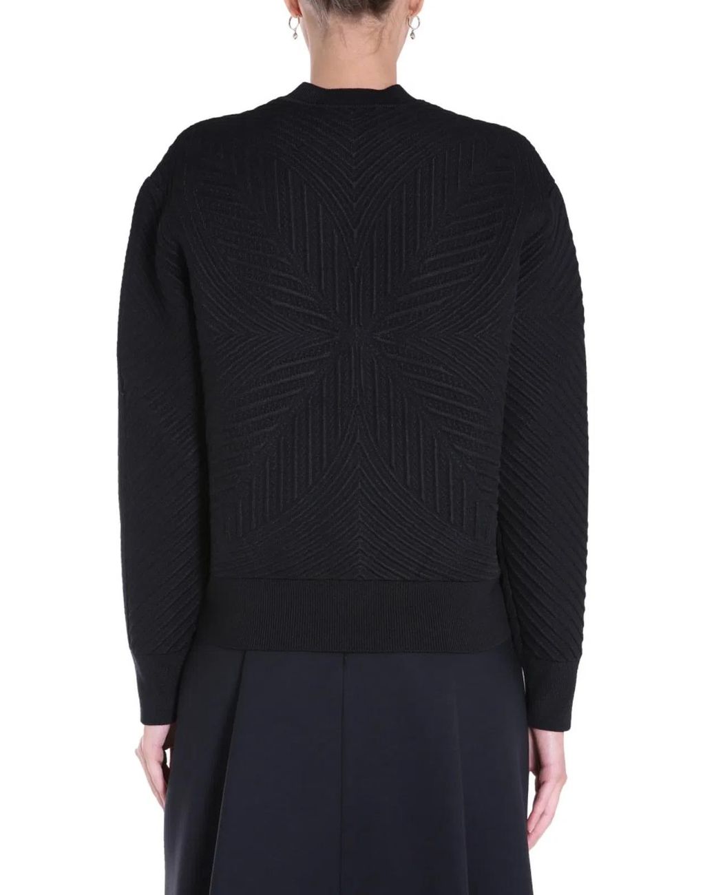 McQueen Blue Crew Neck Sweater