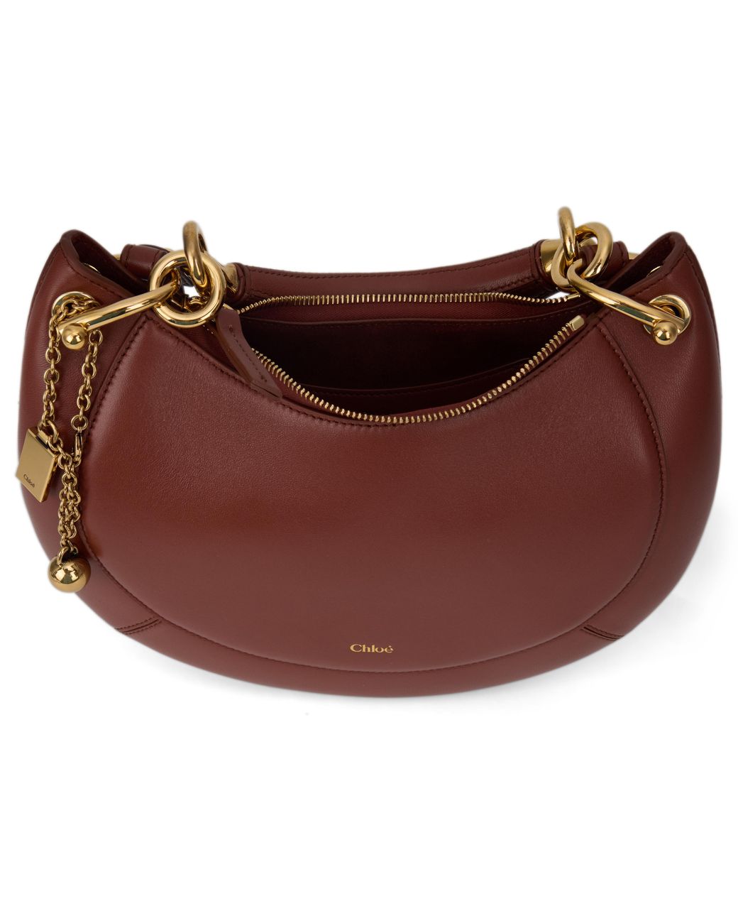 Chloé Brown Blushy Banana Bag