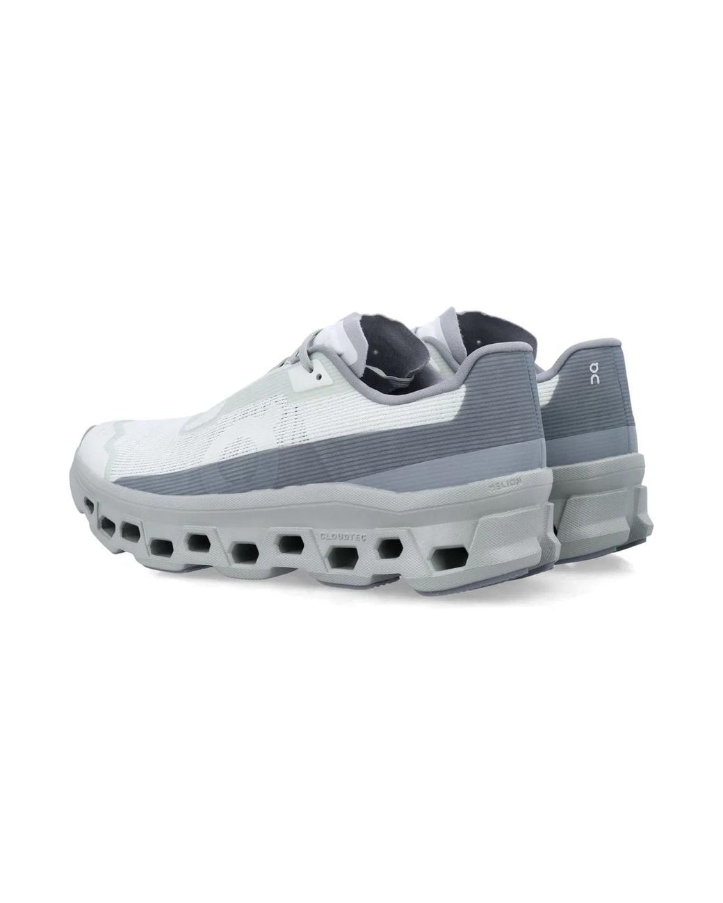 On Shoes Gray On Cloudmonster Void Sneakers for men