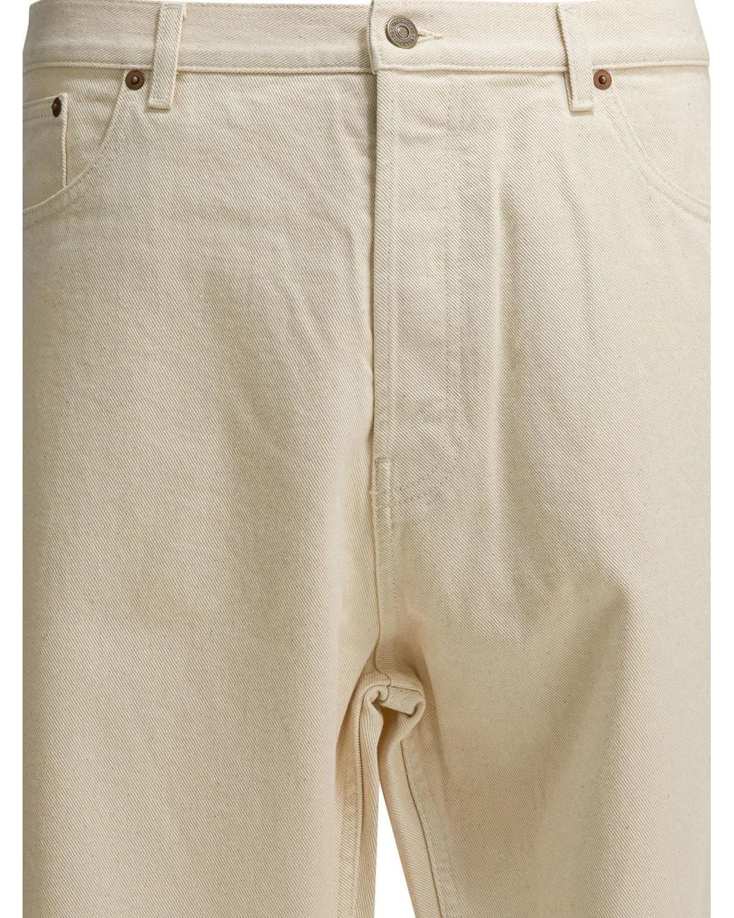 Valentino Natural Cotton Jeans for men