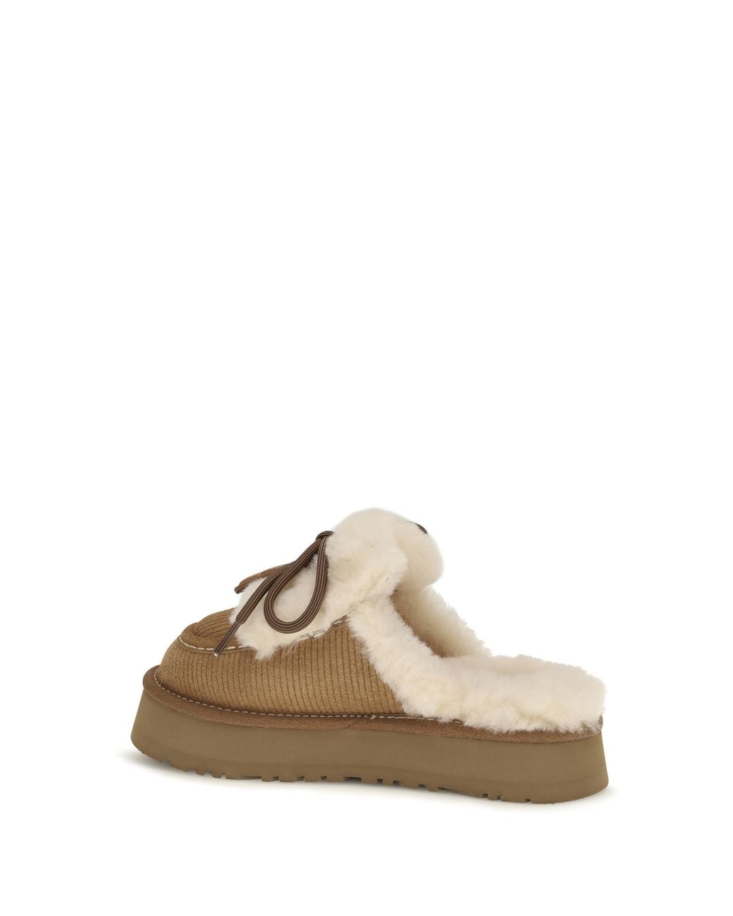 Ugg Brown Disquette Heritage Slippers