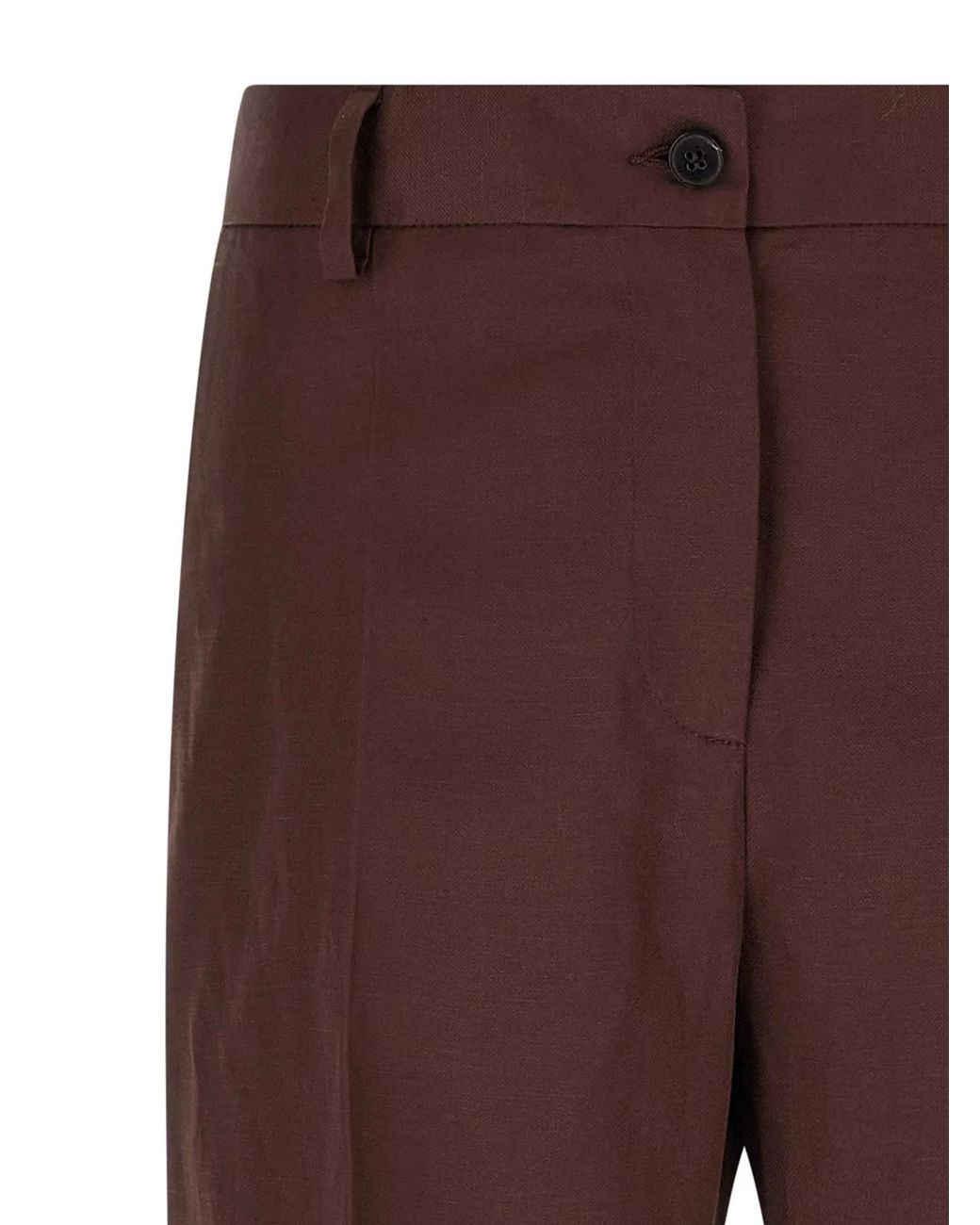 Alberto Biani Brown 'Charlie' Pants