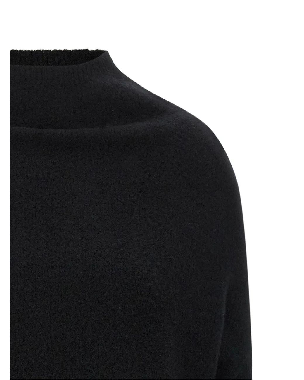 Rick Owens Black Cashmere Cardigan