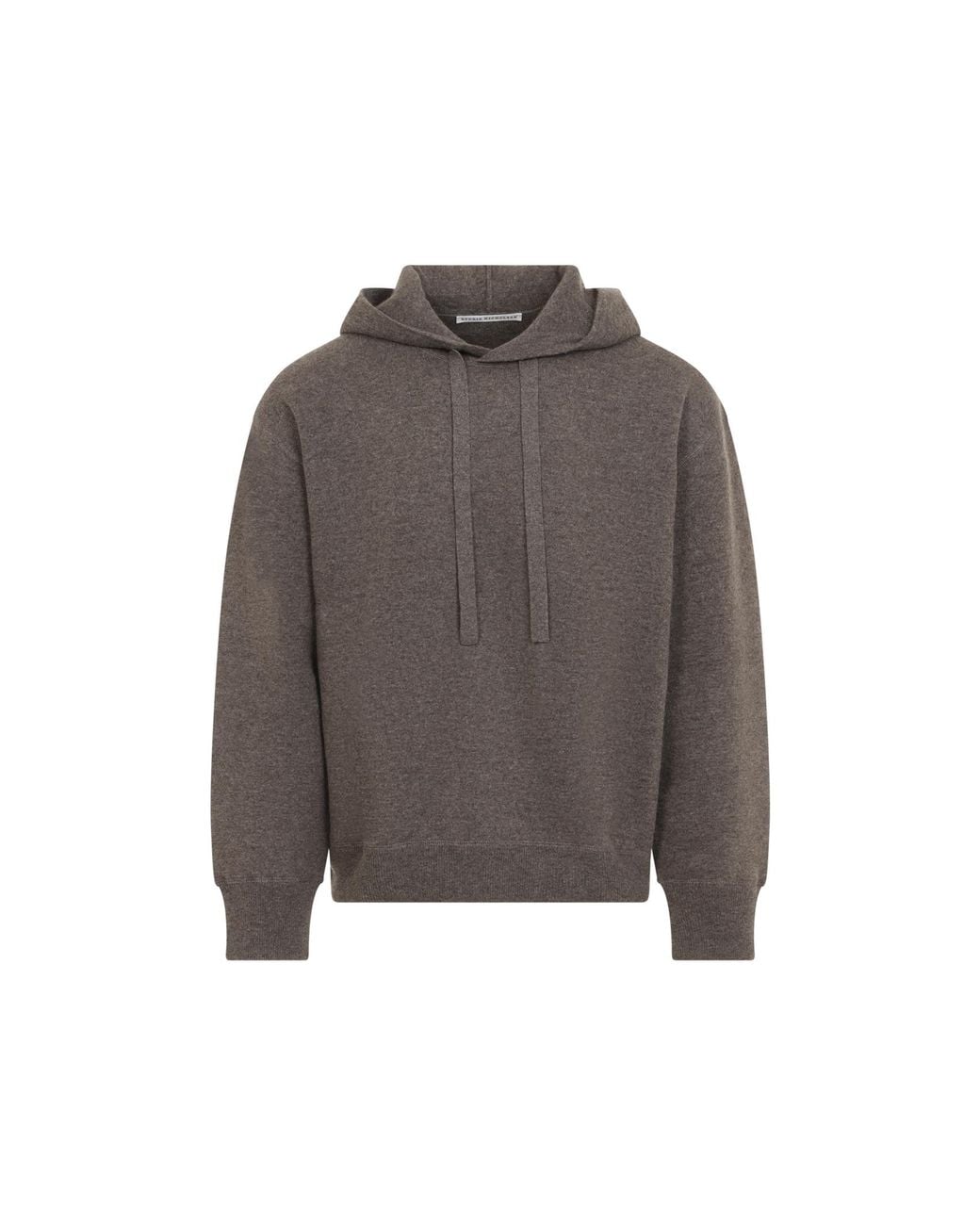 Studio Nicholson Gray Cope Cashmere Hoodie for men
