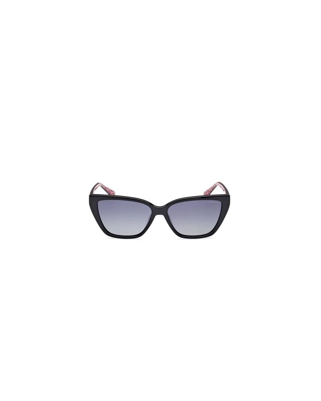 Guess Blue Nero Lucido Fumo Polar Injectate Sunglasses