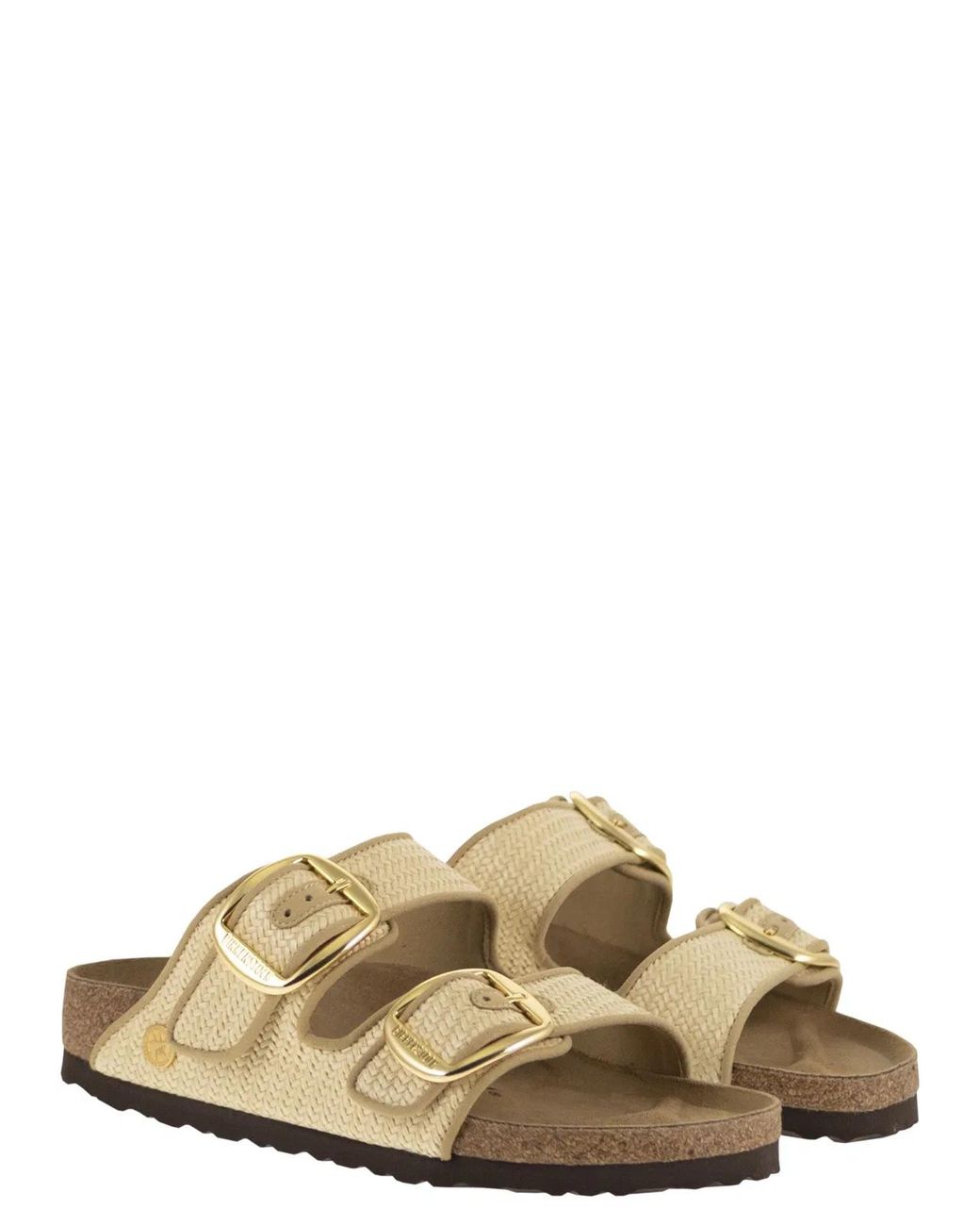 Birkenstock Arizona Big Buckle Natural – Woven Textile Sandal