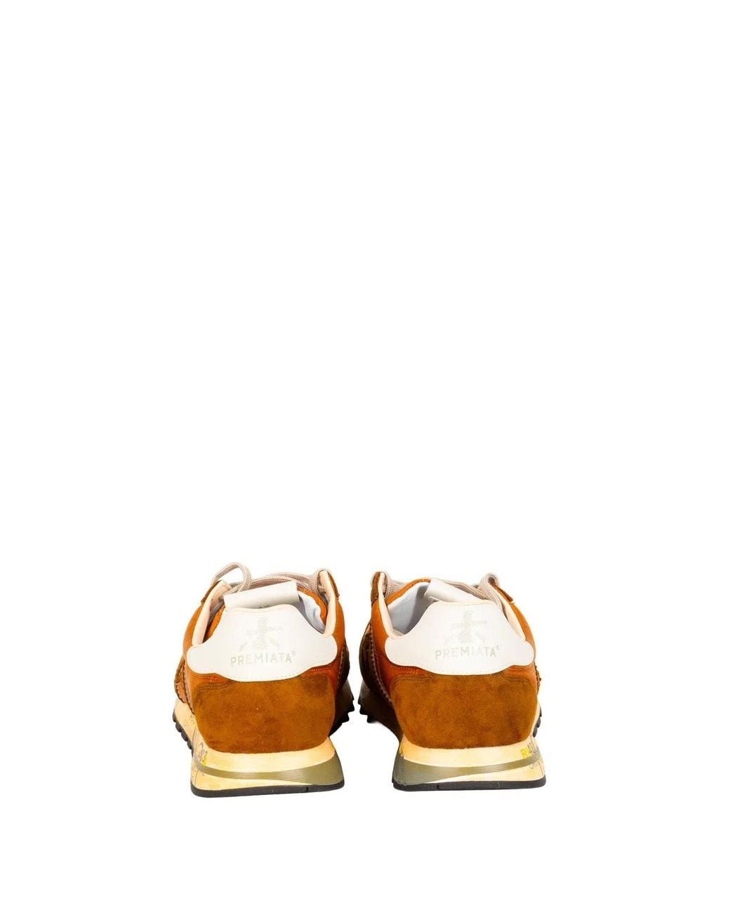 Premiata Orange Sneakers Lucy 8191 Light for men