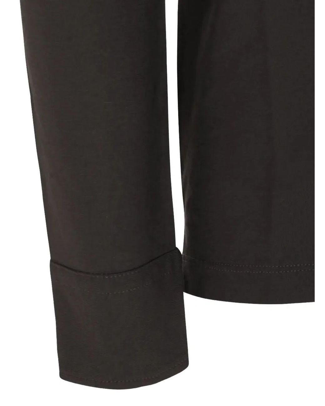 Zanone Black Short Sleeves Polo Shirt for men
