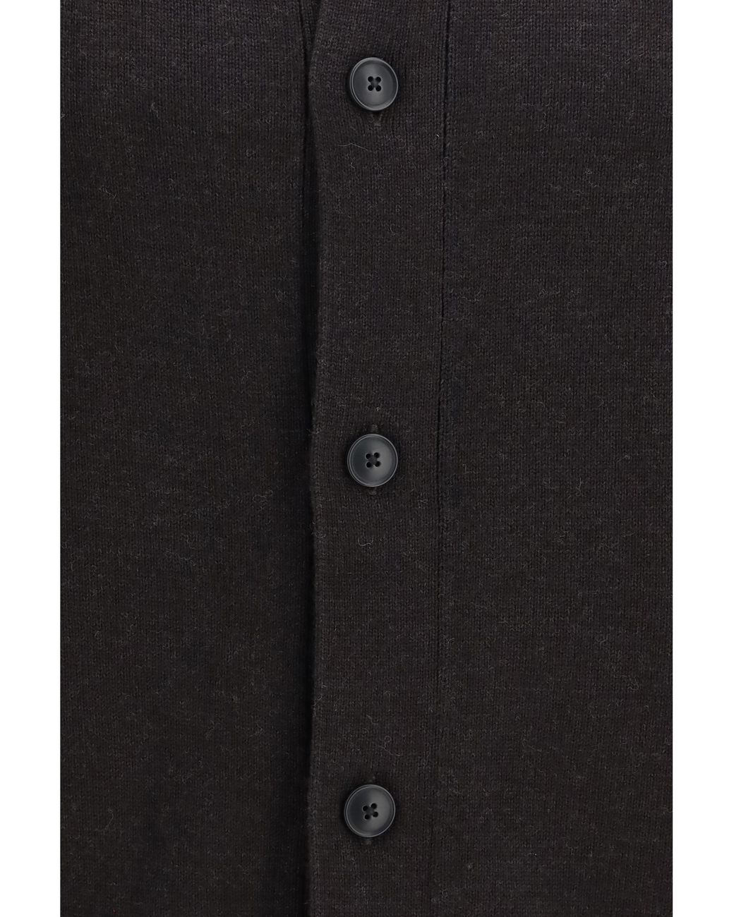 sunflower Black Button Cardigan for men