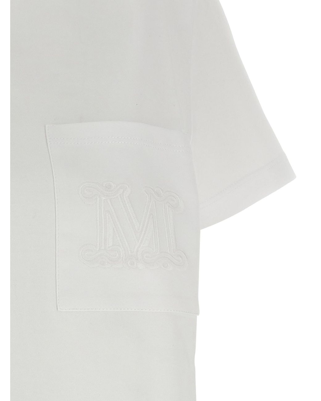Max Mara White 'Papaia' T-Shirt