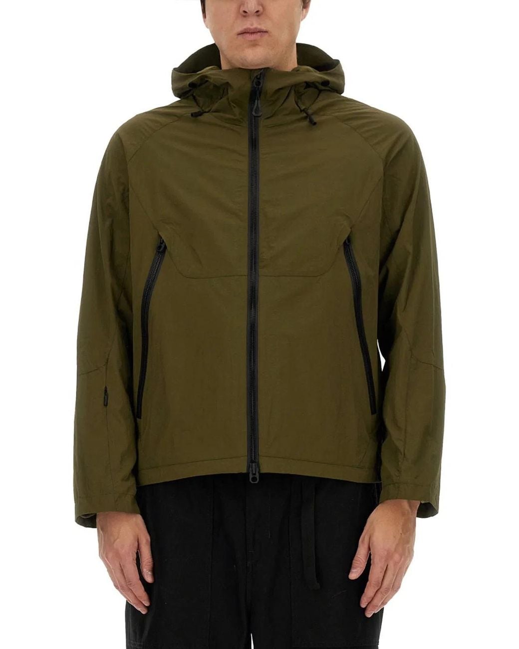 JG1 Green Hooded Jacket for men
