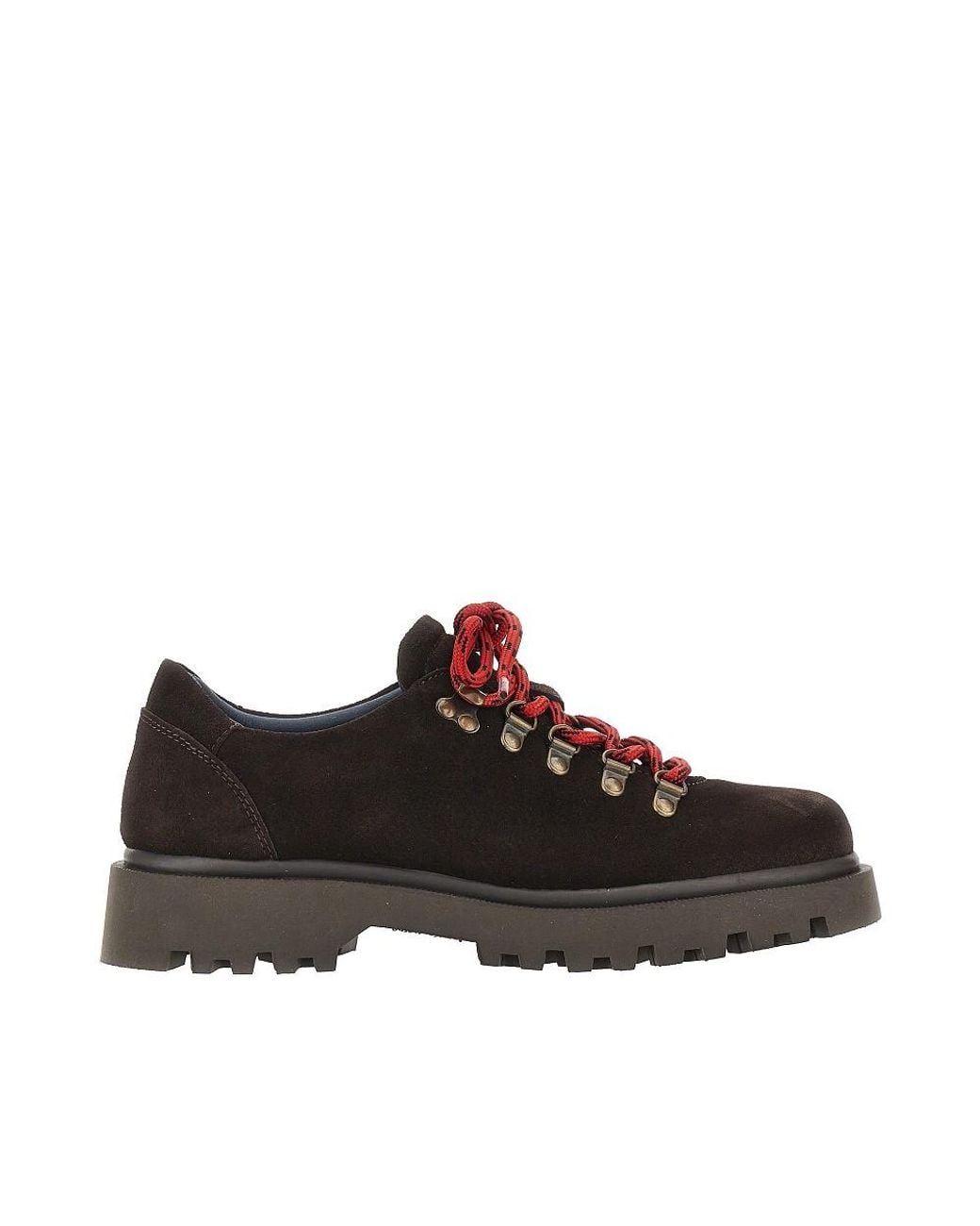 BIANCO LEVRIN Brown Suede Leather Biadenali Shoes for men