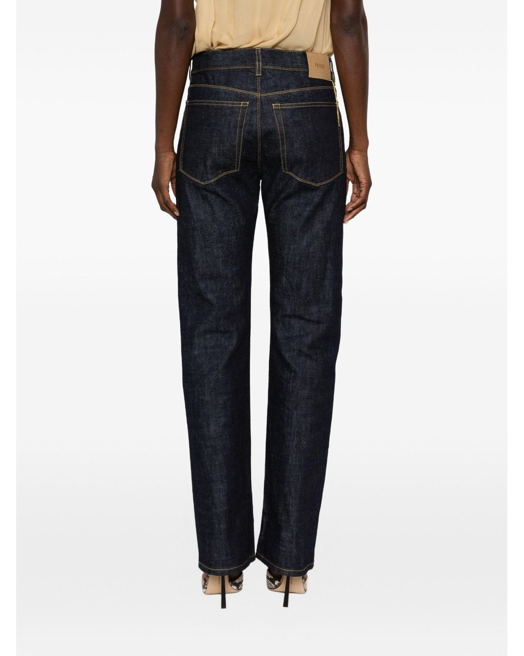 Fendi Blue Jeans Slim