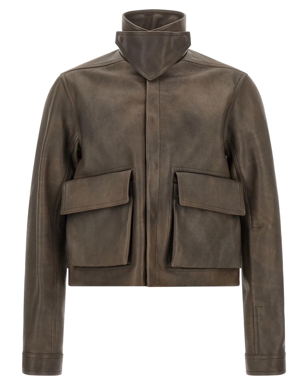 Rick Owens Brown 'Tower Alice' Jacket for men