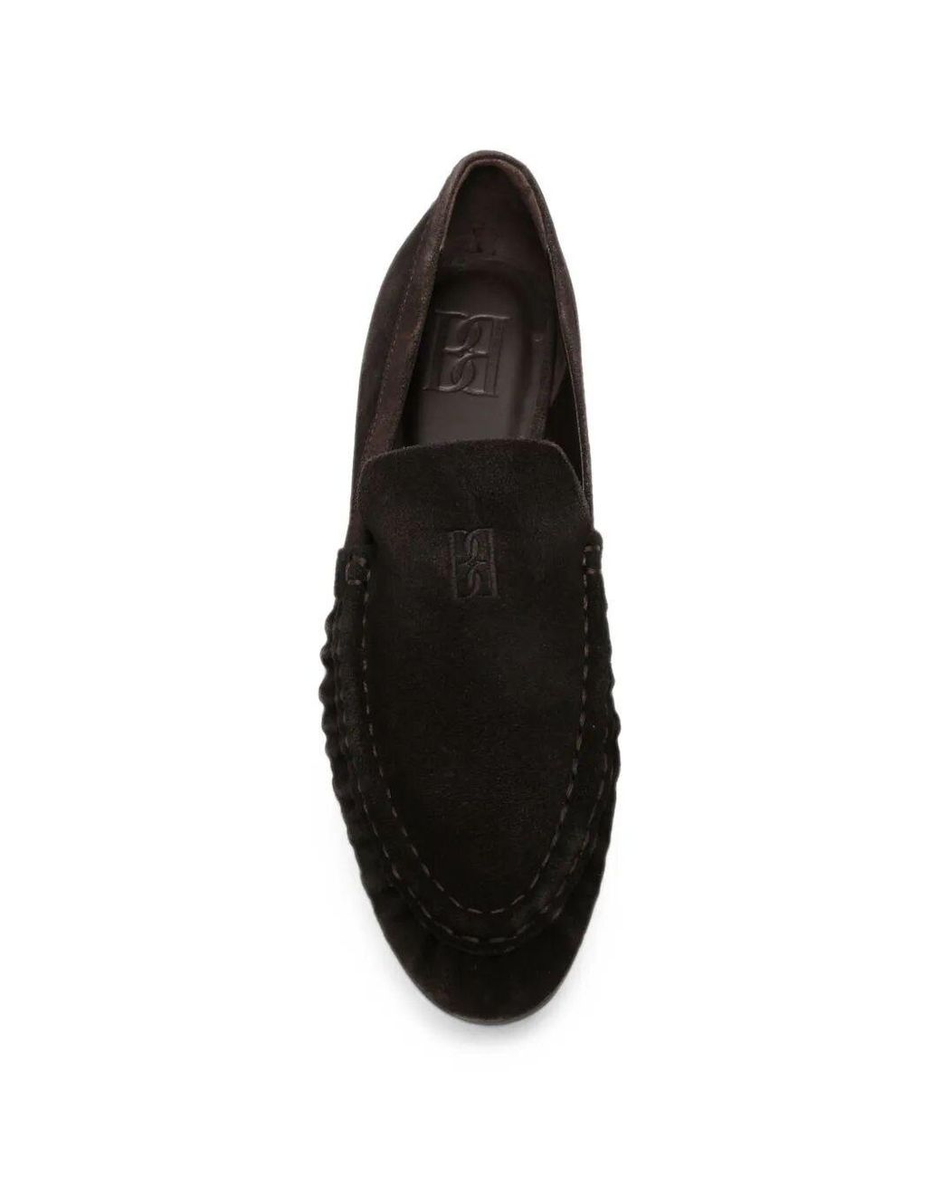 By Malene Birger Black "Elisa" Suede Loafer