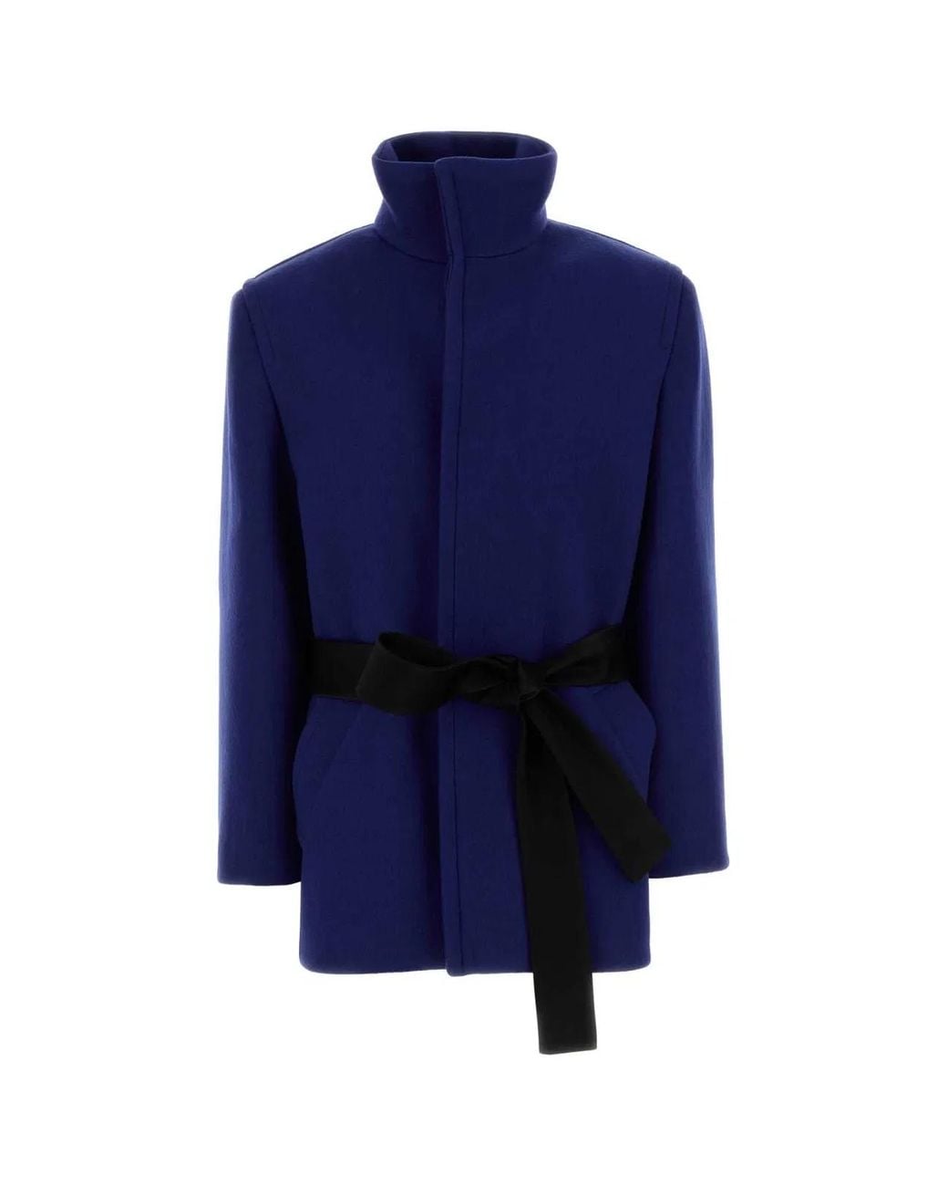 Saint Laurent Blue Wool Jacket