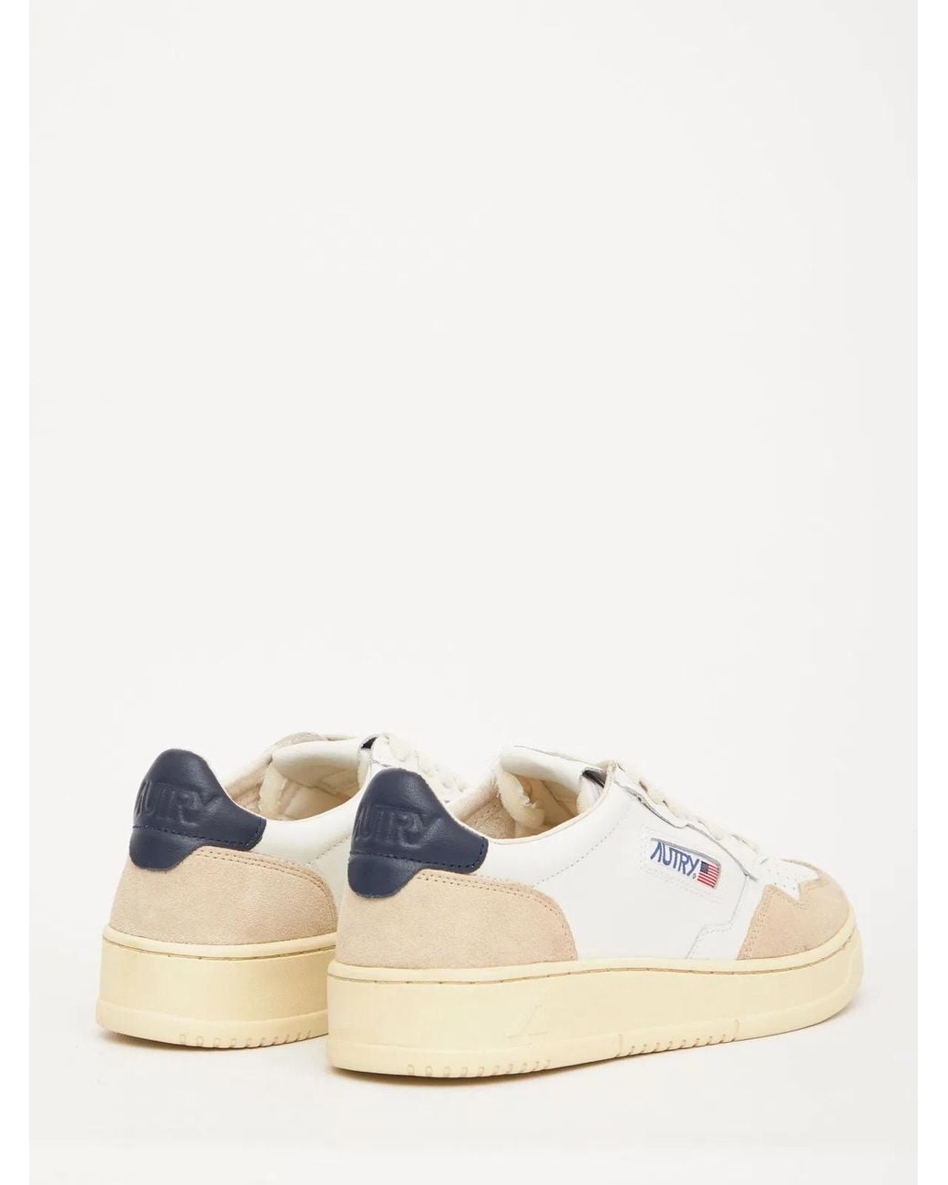 Autry Natural Medalist Low-Top Sneakers for men
