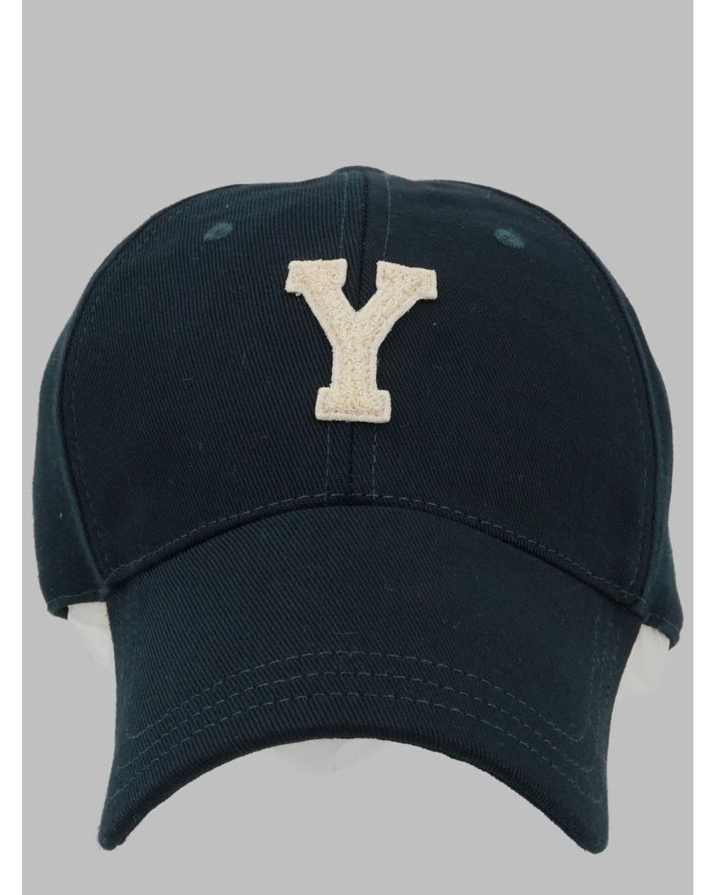 Saint Laurent Blue Cappello Da Baseball "College Y" for men