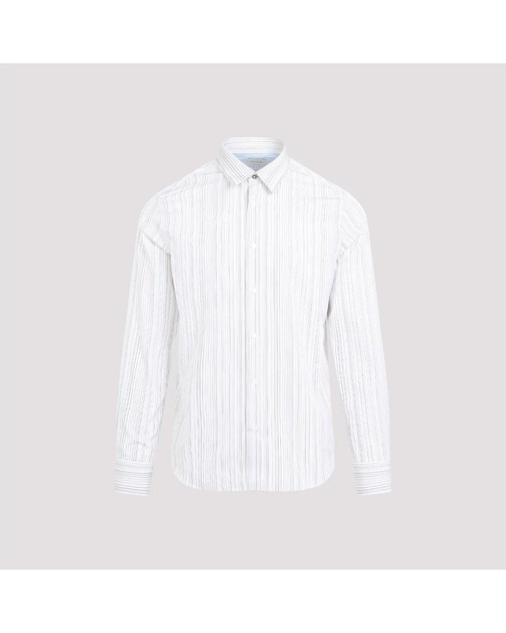 Paul Smith White Sc Slim Fit Shirt for men