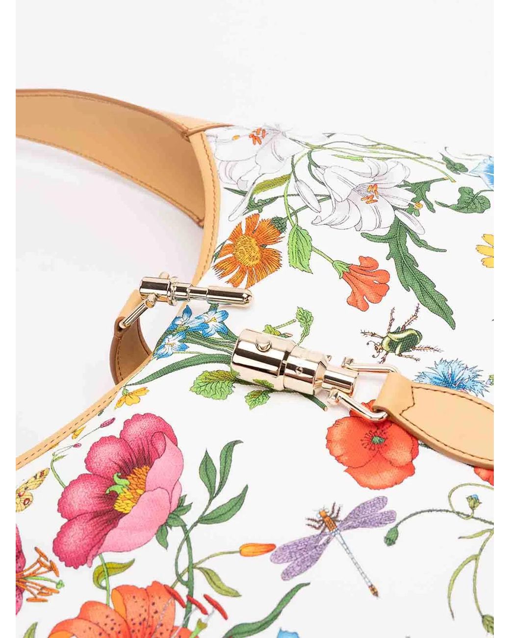 Gucci White 'Jackie 1961' Shoulder Bag
