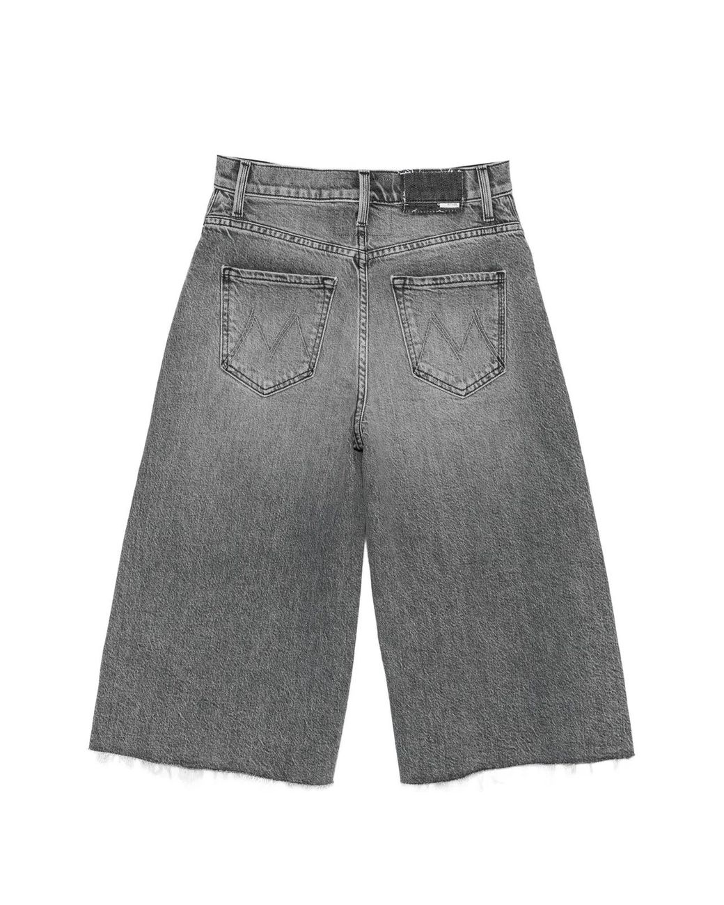 Mother Gray The Whole Lot Zip Twist Fray