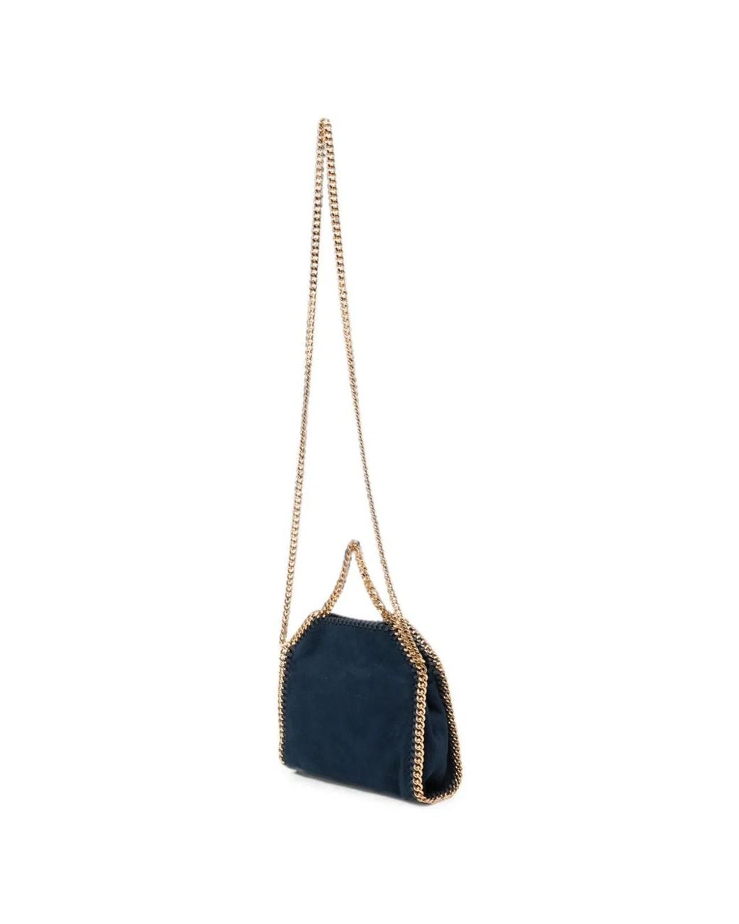 Stella McCartney Blue Mini Falabella Hand Bag