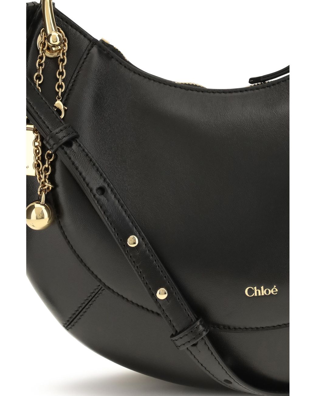 Chloé Black Banana Bag