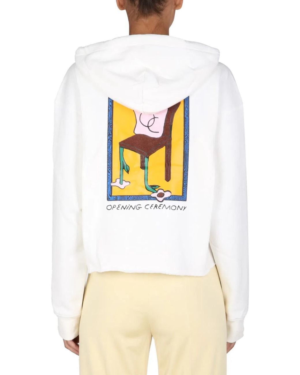 Opening Ceremony White Hoodie