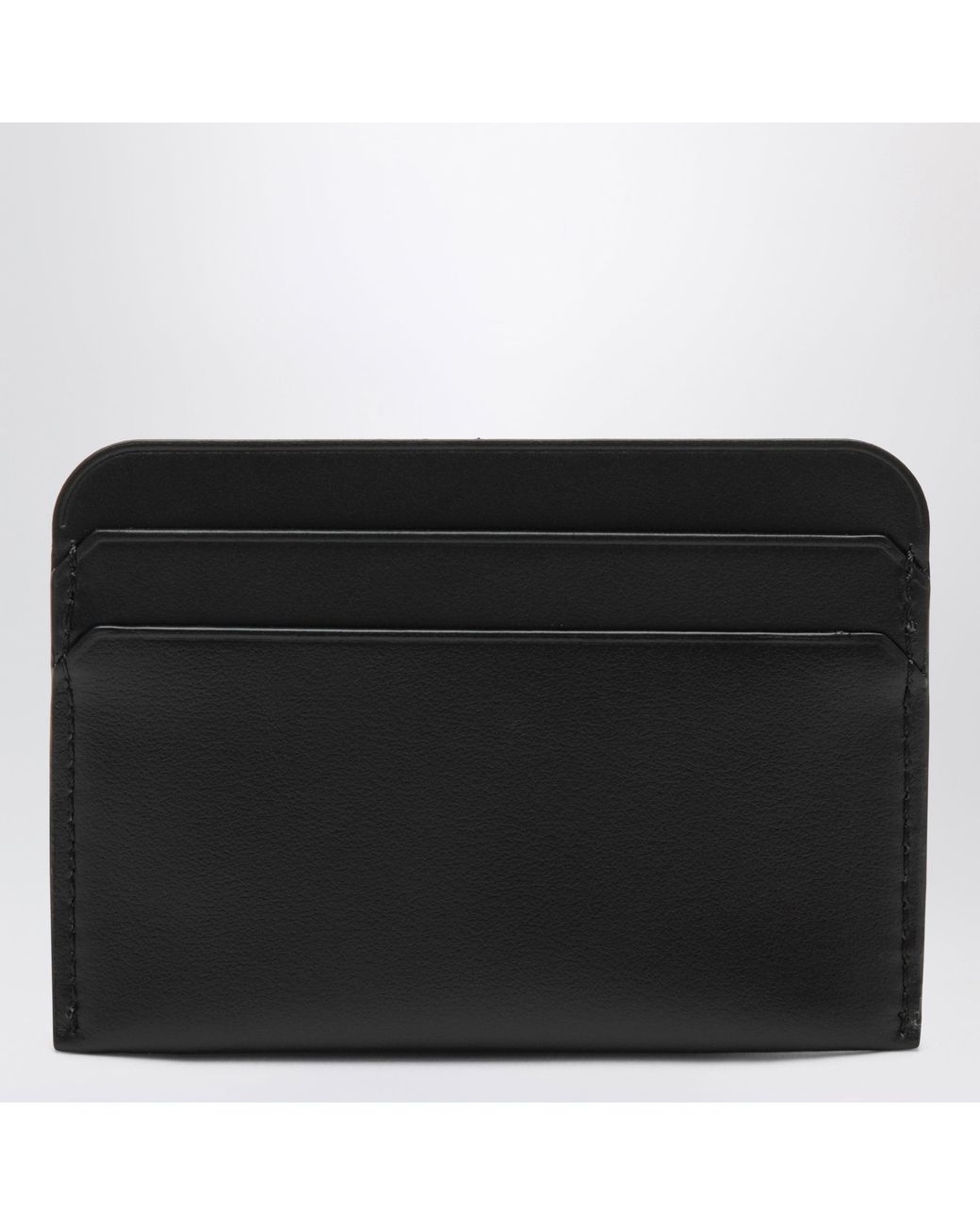 Christian Louboutin Black Leather Card Holder for men